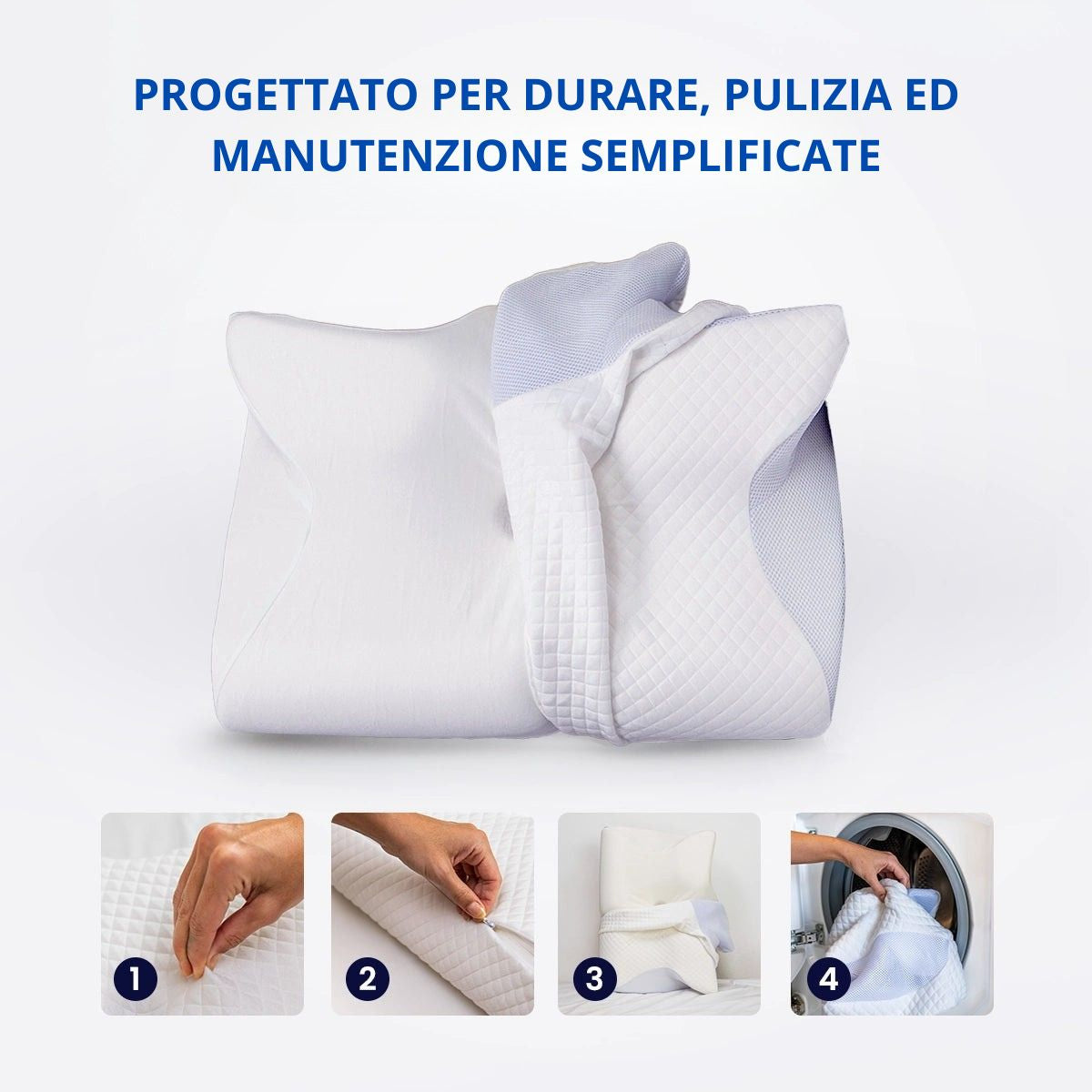 Cuscino OrthoCerv™ Original - Elimina i Dolori Cervicali Mattutini